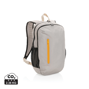 Logo trade business gifts image of: Impact AWARE™ 300D RPET casual backpack