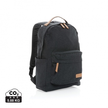 Logo trade advertising products picture of: Impact AWARE™ 16 oz. recycled canvas backpack