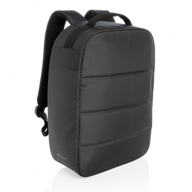 Logo trade promotional merchandise photo of: Impact AWARE™ RPET anti-theft 15.6" laptop backpack