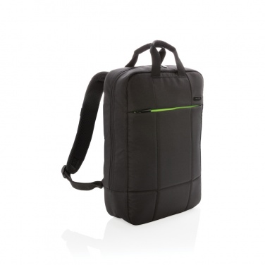 Logo trade promotional item photo of: Soho business RPET 15.6" laptop backpack PVC free