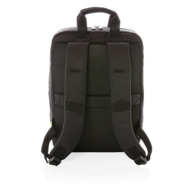 Logotrade promotional giveaway image of: Soho business RPET 15.6" laptop backpack PVC free