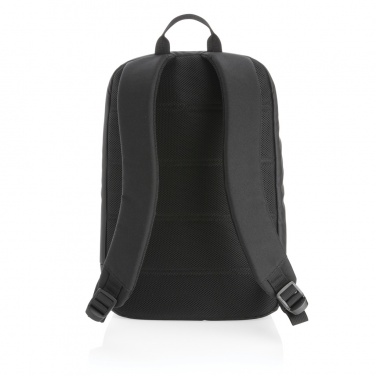 Logo trade promotional item photo of: Swiss Peak laptop backpack with UV-C steriliser pocket