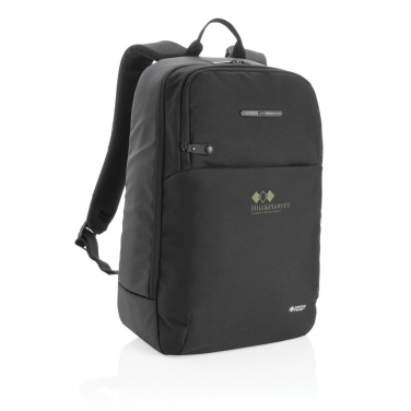 Logo trade promotional items picture of: Swiss Peak laptop backpack with UV-C steriliser pocket