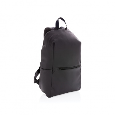 Logo trade advertising products image of: Smooth PU 15.6"laptop backpack