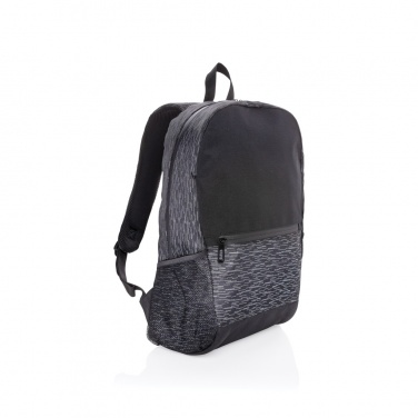 Logo trade promotional items image of: AWARE™ RPET Reflective laptop backpack