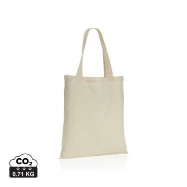 Logotrade promotional gift picture of: Impact AWARE™ Recycled cotton tote 145g