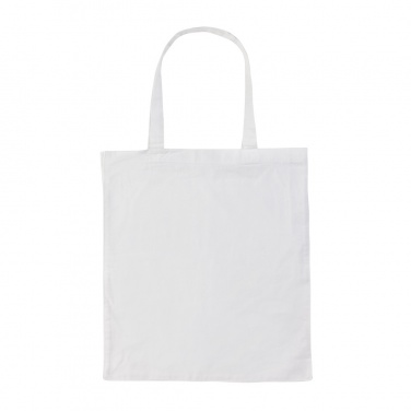 Logotrade corporate gift image of: Impact AWARE™ Recycled cotton tote w/bottom 145g