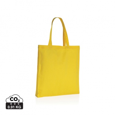 Logo trade corporate gifts image of: Impact AWARE™ Recycled cotton tote w/bottom 145g