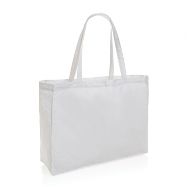 Logotrade business gift image of: Impact AWARE™ Recycled cotton shopper 145g