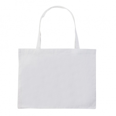 Logo trade advertising product photo of: Impact AWARE™ Recycled cotton shopper 145g