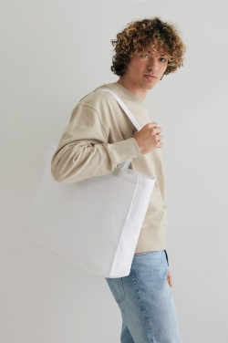 Logotrade corporate gift picture of: Impact AWARE™ Recycled cotton shopper 145g