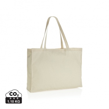 Logotrade promotional gift picture of: Impact AWARE™ Recycled cotton shopper 145g