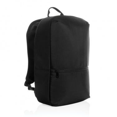 Logo trade promotional merchandise photo of: Impact AWARE™ 1200D Minimalist 15.6 inch laptop backpack