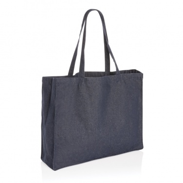 Logo trade promotional products image of: Impact AWARE™ recycled denim shopper