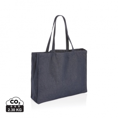 Logotrade promotional giveaway picture of: Impact AWARE™ recycled denim shopper