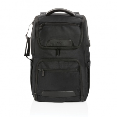 Logotrade corporate gift image of: Swiss Peak AWARE™ RPET Voyager 15.6" laptop backpack