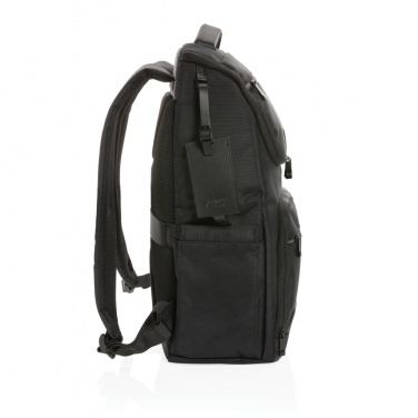 Logotrade promotional giveaway image of: Swiss Peak AWARE™ RPET Voyager 15.6" laptop backpack