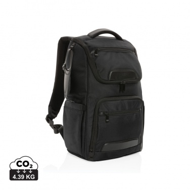 Logotrade advertising product picture of: Swiss Peak AWARE™ RPET Voyager 15.6" laptop backpack