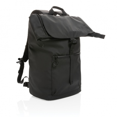 Logo trade business gift photo of: Impact AWARE™ RPET water resistant 15.6" laptop backpack