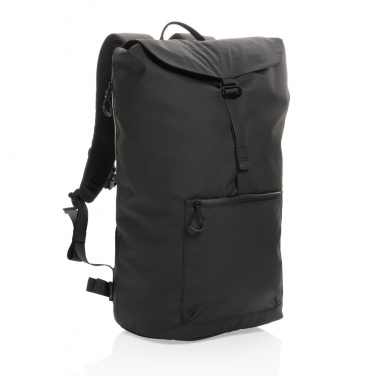 Logotrade promotional gift image of: Impact AWARE™ RPET water resistant 15.6" laptop backpack