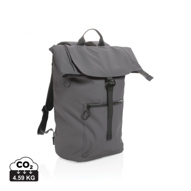 Logotrade promotional giveaway picture of: Impact AWARE™ RPET water resistant 15.6" laptop backpack