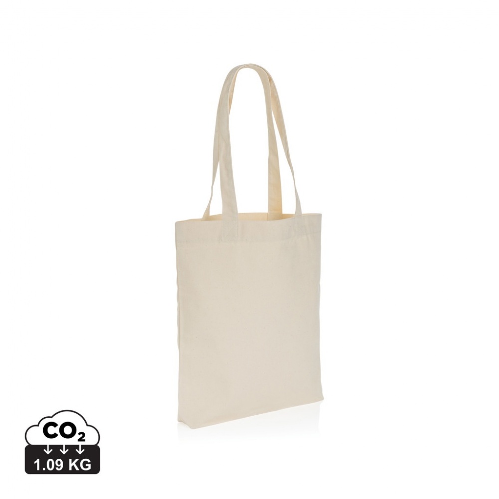 Logo trade promotional gifts image of: Impact AWARE™ 285gsm rcanvas tote bag undyed