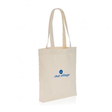 Logo trade business gifts image of: Impact AWARE™ 285gsm rcanvas tote bag undyed