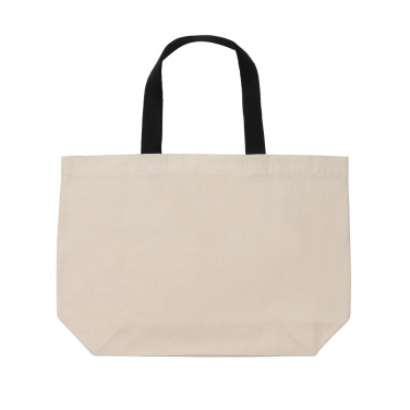 Logo trade promotional giveaways picture of: Impact Aware™ 240 gsm rcanvas large tote undyed