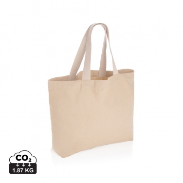 Logotrade promotional gift image of: Impact Aware™ 240 gsm rcanvas large tote undyed