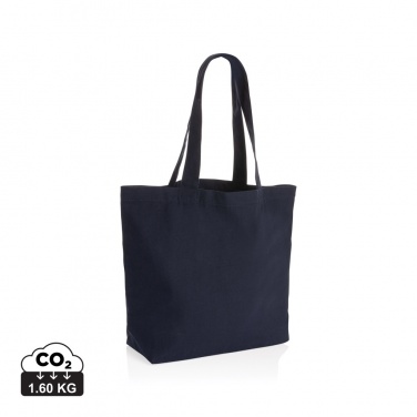 Logo trade promotional products picture of: Impact Aware™ 240 gsm rcanvas shopper w/pocket undyed