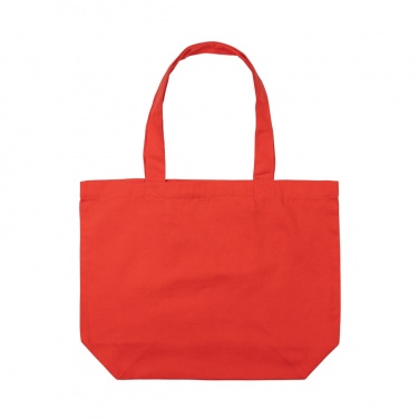 Logo trade advertising product photo of: Impact Aware™ 240 gsm rcanvas shopper w/pocket