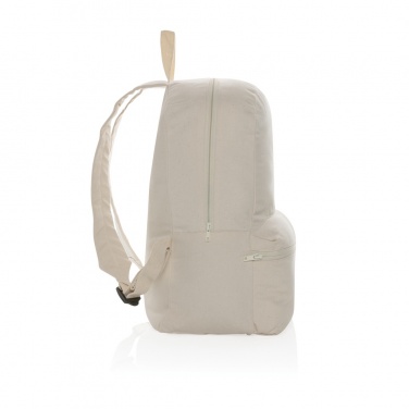 Logo trade promotional merchandise image of: Impact Aware™ 285 gsm rcanvas backpack undyed