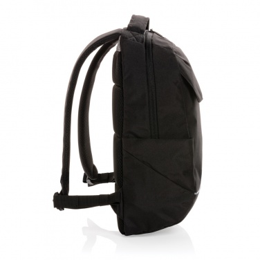 Logo trade promotional merchandise photo of: Swiss Peak Brooke AWARE™ RPET daily 15.6" laptop backpack