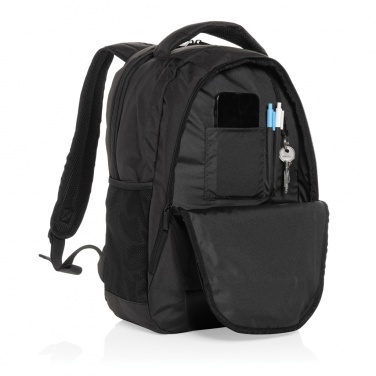 Logo trade promotional merchandise picture of: Impact AWARE™ Boardroom laptop backpack PVC free