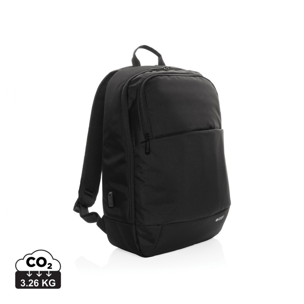 Logotrade promotional giveaways photo of: Swiss Peak AWARE™ modern 15.6" laptop backpack