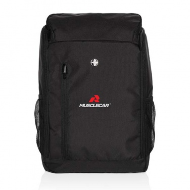 Logo trade advertising products image of: Swiss Peak AWARE™ easy access 15.6'' laptop backpack