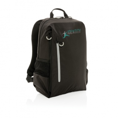 Logo trade promotional merchandise photo of: Impact AWARE™ Lima 15.6' RFID laptop backpack