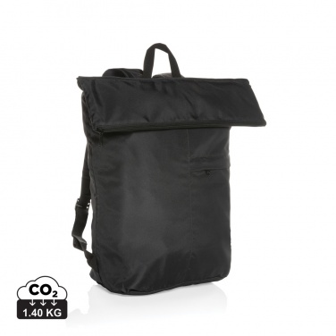 Logotrade promotional giveaway image of: Dillon AWARE™ RPET lightweight foldable backpack