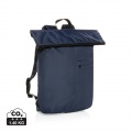 Dillon AWARE™ RPET lightweight foldable backpack, navy