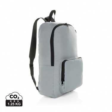 Logo trade promotional product photo of: Dillon AWARE™ RPET foldable classic backpack