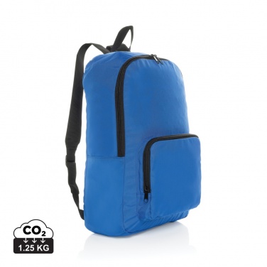 Logotrade promotional giveaway picture of: Dillon AWARE™ RPET foldable classic backpack