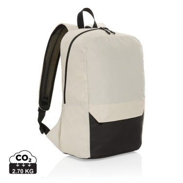 Logo trade business gifts image of: Kazu AWARE™ RPET basic 15.6 inch laptop backpack