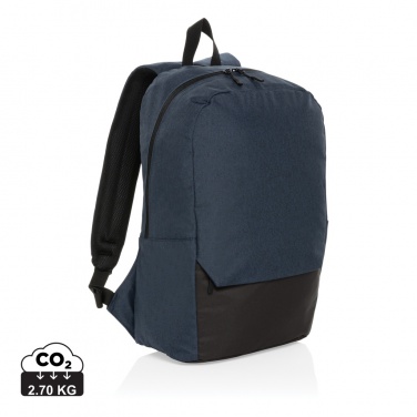 Logotrade business gift image of: Kazu AWARE™ RPET basic 15.6 inch laptop backpack