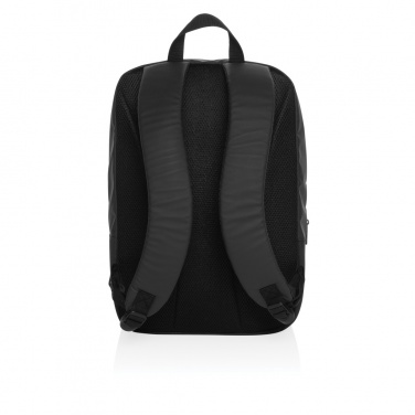 Logo trade promotional giveaways picture of: Armond AWARE™ RPET 15.6 inch standard laptop backpack