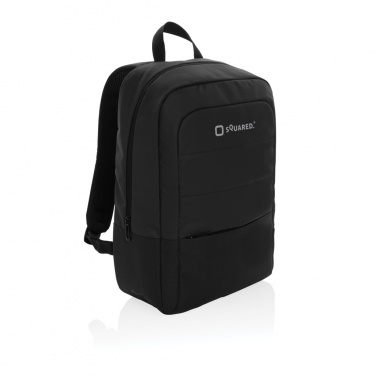 Logo trade promotional gifts image of: Armond AWARE™ RPET 15.6 inch standard laptop backpack