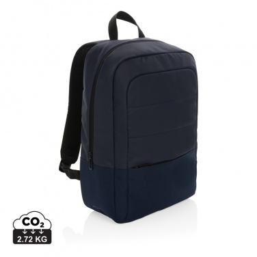 Logotrade promotional giveaway image of: Armond AWARE™ RPET 15.6 inch standard laptop backpack