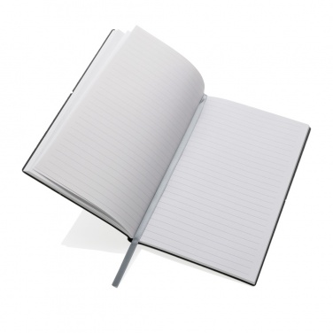 Logotrade promotional merchandise image of: A5 recycled leather notebook