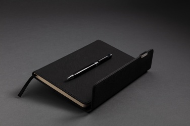 Logo trade promotional items image of: Swiss Peak deluxe A5 notebook and pen set