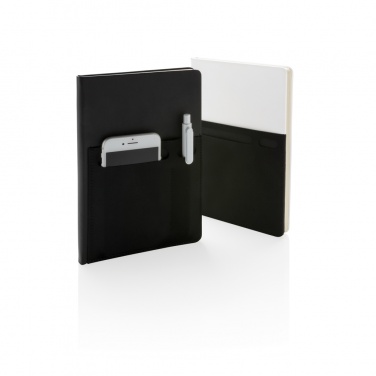 Logotrade business gifts photo of: A5 Deluxe notebook with smart pockets