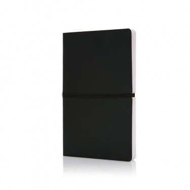 Logo trade advertising product photo of: Deluxe softcover A5 notebook